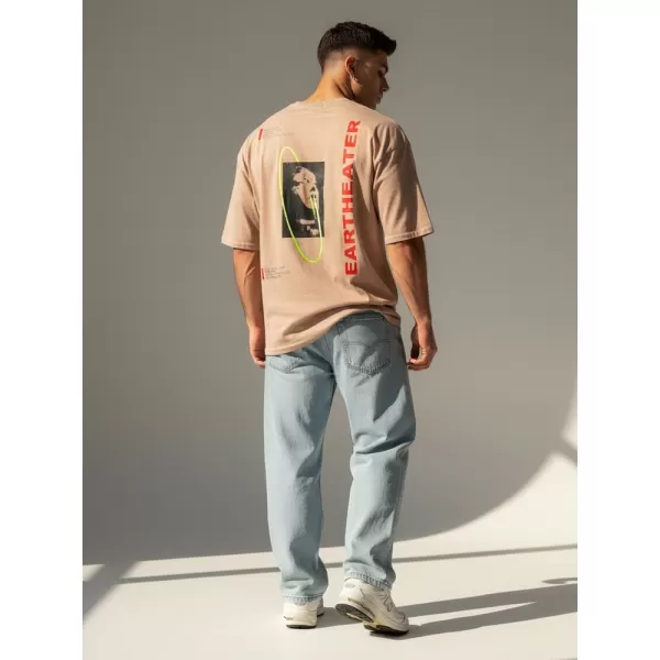  Pásnké triko DSTREET RX5303 KARAMELOVÁ 