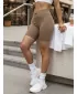 Dámské kraťasy DSTREET SY0578 KARAMELOVÁ