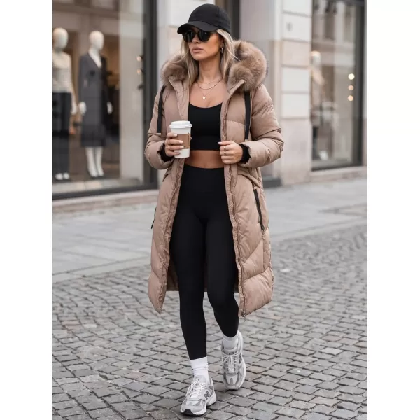  Dámská bunda DSTREET1 TY5357 KHAKI 