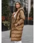 Dámská bunda DSTREET TY2471 KARAMELOVÁ