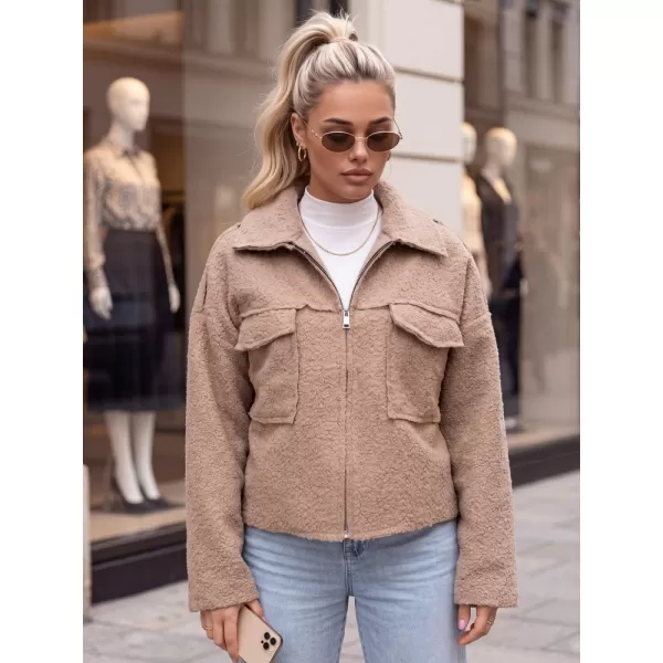  Dámská bunda DSTREET1 TY6105 KARAMELOVÁ 