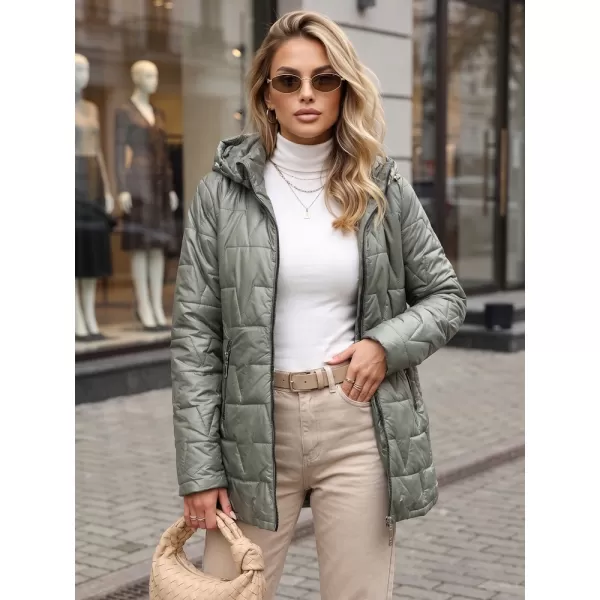  Dámská bunda DSTREET TY5794 ZELENÁ 