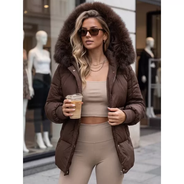  Dámská bunda DSTREET TY6004 HNĚDÁ 