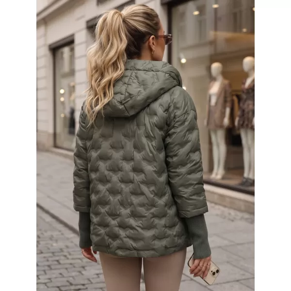  Dámská bunda DSTREET TY5869 ZELENÁ 