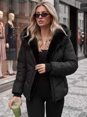 Dámská bunda DSTREET TY5982 ČERNÁ