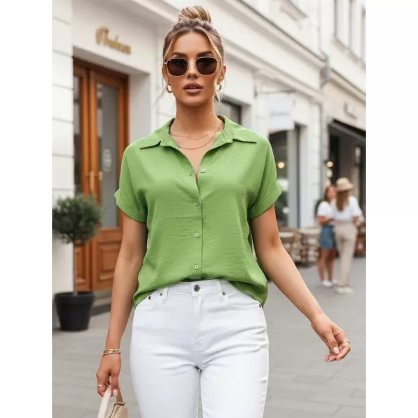  Dámská košile DSTREET DY0290 ZELENÁ 