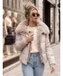 Dámská bunda DSTREET1 TY6106 BÉŽOVÁ