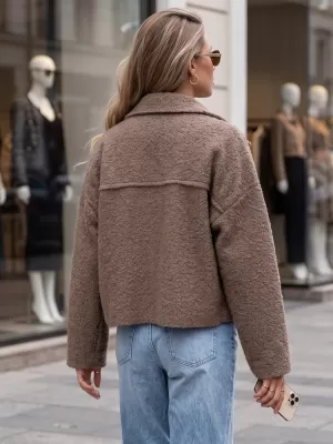 Dámská bunda DSTREET TY6060 BÉŽOVÁ