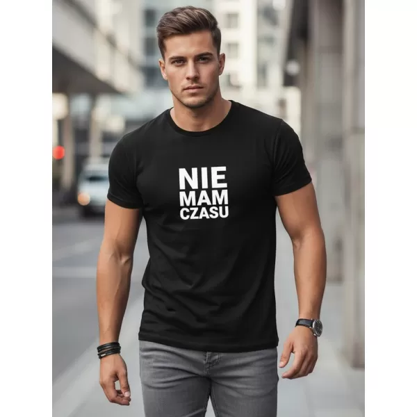  Pánské triko DSTREET NX0114R-BK ČERNÁ 