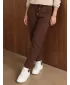 Dámské kalhoty DSTREET UY3211 HNĚDÁ