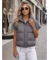 Dámská bunda DSTREET TY5926 TMAVĚ ŠEDÁ