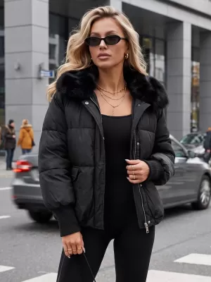 Dámská bunda DSTREET TY5815 ČERNÁ