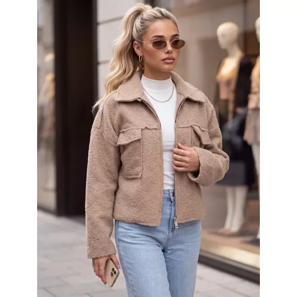  Dámská bunda DSTREET1 TY6105 KARAMELOVÁ 