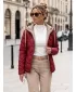 Dámská bunda DSTREET TY5885 BORDOVÁ
