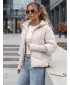 Dámská bunda DSTREET TY5765 SVĚTLE ŠEDÁ