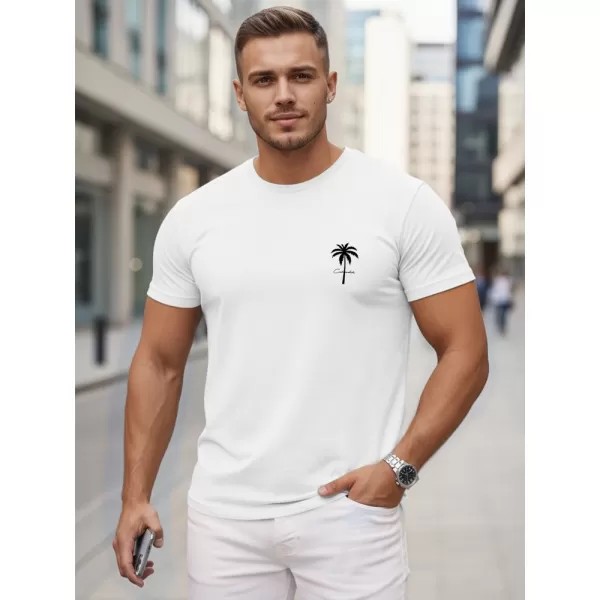  Pánské triko DSTREET NX5126R-WH BÍLÁ 