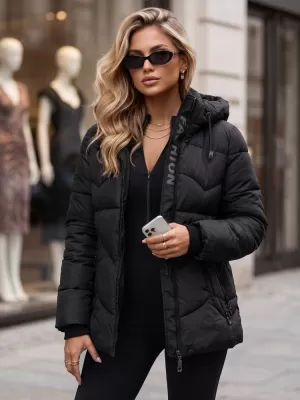 Dámská bunda DSTREET TY5751 ČERNÁ