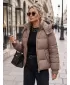 Dámská bunda DSTREET TY5748 BÉŽOVÁ