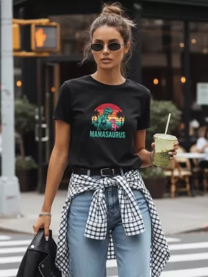 Dámské triko DSTREET NX5027RY ČERNÁ
