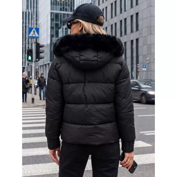  Dámská bunda DSTREET TY5828 ČERNÁ 