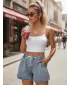 Dámské kraťasy DSTREET SY0552 MODRÁ
