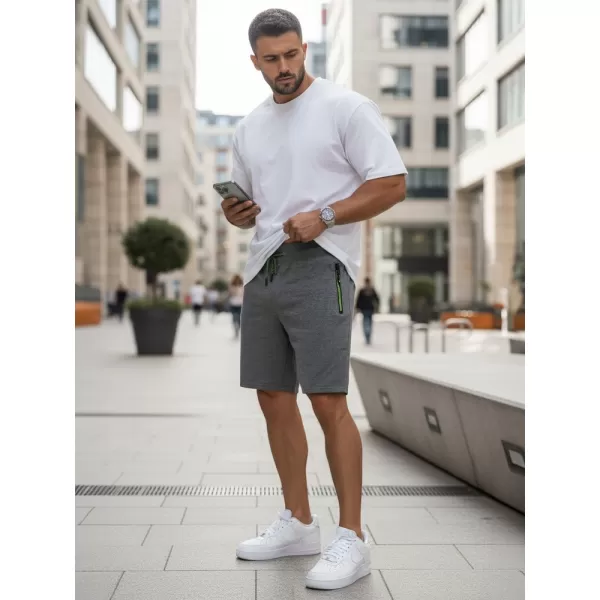  Pánské kraťasy DSTREET SX2280 TMAVĚ ŠEDÁ 