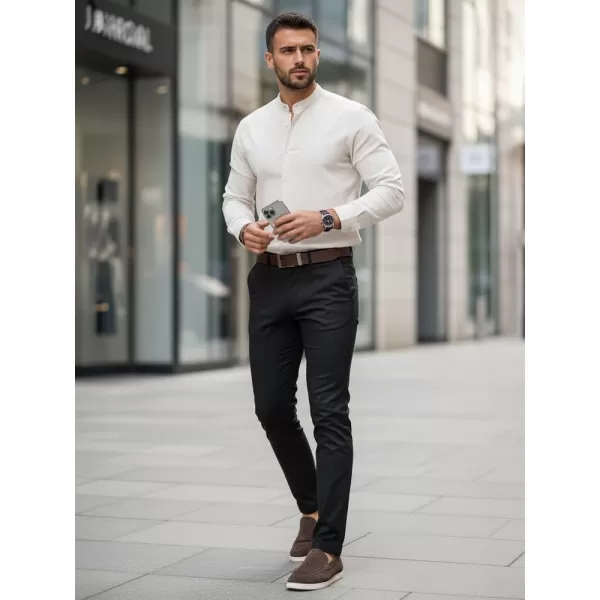  Pánská kalhoty DSTREET UX4484 ČERNÁ 