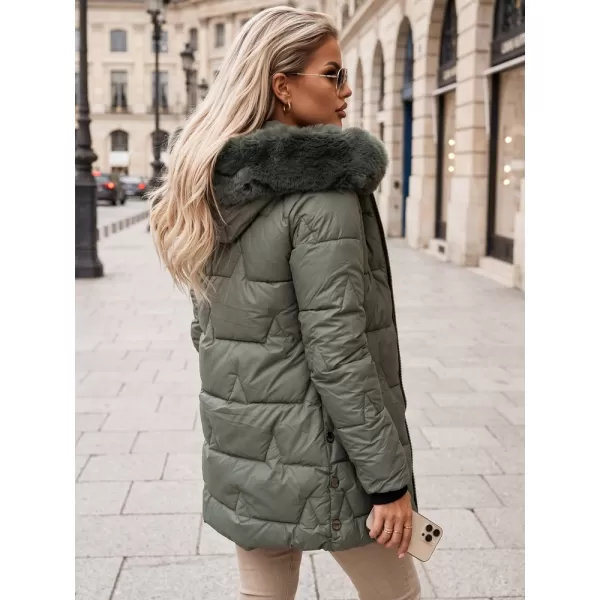  Dámská bunda DSTREET TY5739 ZELENÁ 