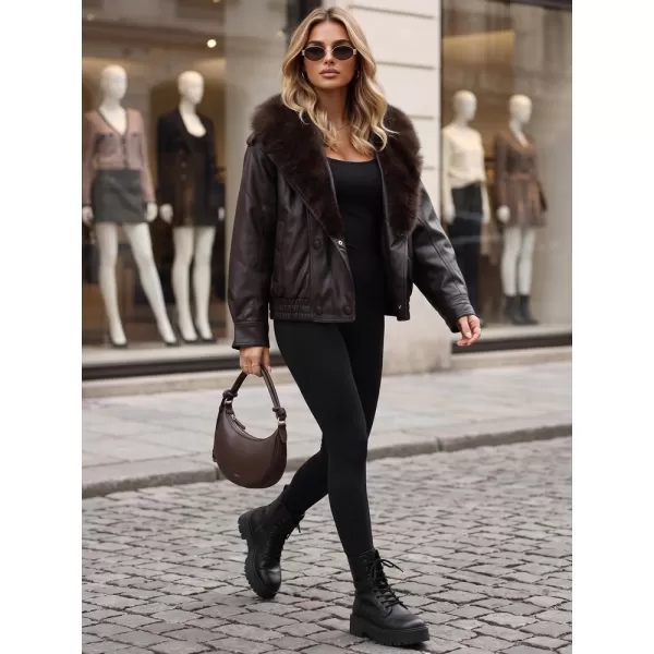  Dámská bunda DSTREET TY6027 HNĚDÁ 