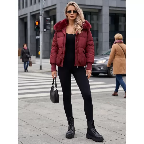  Dámská bunda DSTREET TY5817 BORDOVÁ 