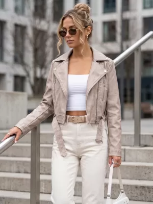 Dámská bunda DSTREET TY5719 KHAKI