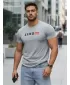 Pásnké triko DSTREET RX4744 SVĚTLE ŠEDÁ