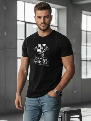 Pánské triko DSTREET NX056R ČERNÁ