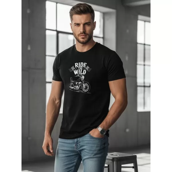  Pánské triko DSTREET NX056R ČERNÁ 