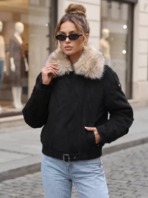 Dámská bunda DSTREET TY5700 ČERNÁ
