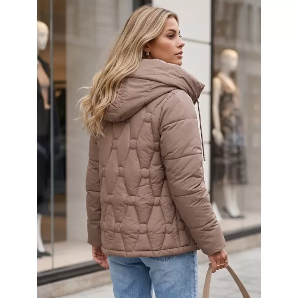  Dámská bunda DSTREET1 TY5949 KARAMELOVÁ 