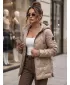 Dámská bunda DSTREET TY5799 KARAMELOVÁ