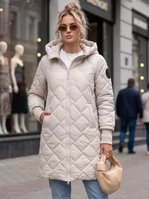 Dámská bunda DSTREET TY5864 SVĚTLE ŠEDÁ