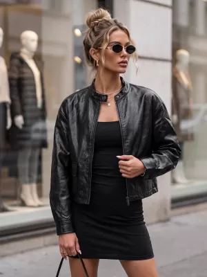Dámská bunda DSTREET TY5849 ČERNÁ