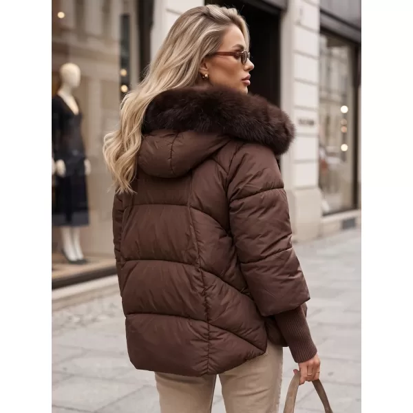 Dámská bunda DSTREET TY5890 HNĚDÁ 