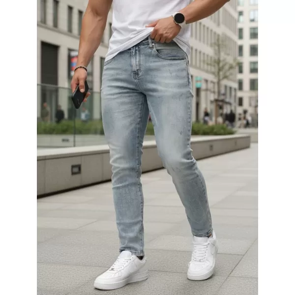  Pánské kalhoty DSTREET UX4489 MODRÁ 