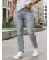 Pánské kalhoty DSTREET UX4489 MODRÁ
