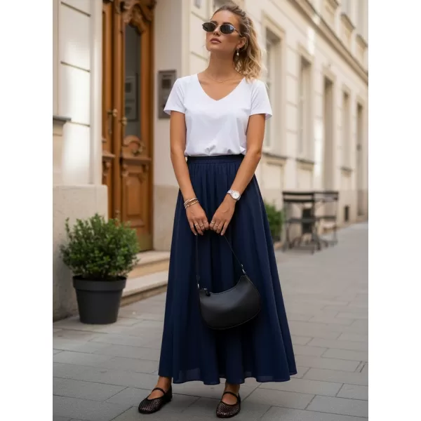  Dámská sukně DSTREET CY0451 TMAVĚ MODRÁ 