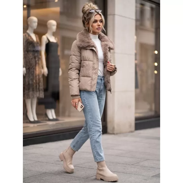  Dámská bunda DSTREET1 TY6098 KARAMELOVÁ 
