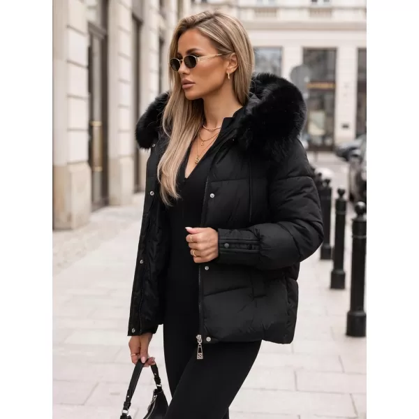  Dámská bunda DSTREET TY5892 ČERNÁ 