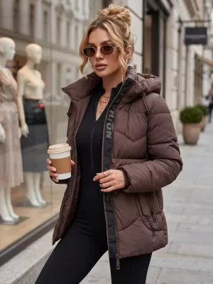 Dámská bunda DSTREET TY5754 FIALOVÁ
