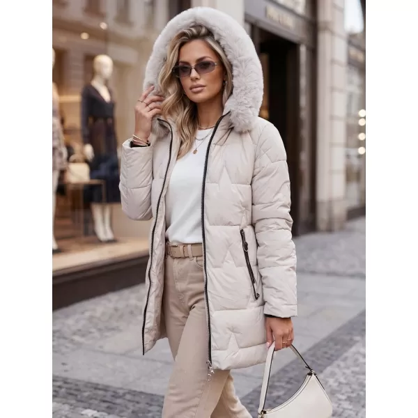  Dámská bunda DSTREET TY5737 BÉŽOVÁ 