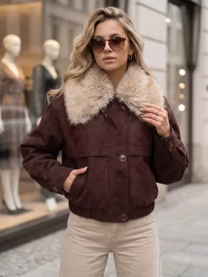Dámská bunda DSTREET TY5696 BORDO