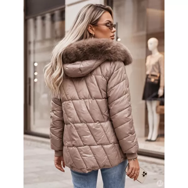  Dámská bunda DSTREET1 TY6109 BÉŽOVÁ 