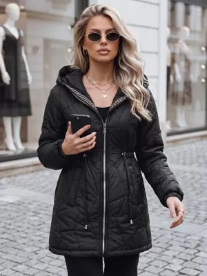 Dámská bunda DSTREET TY5393 ČERNÁ